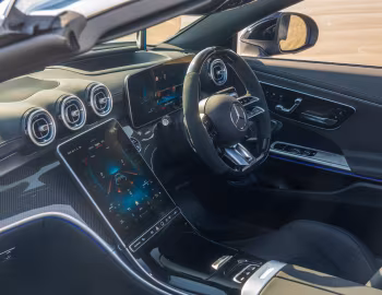 Interior Mercedes-AMG CLE 53 4MATIC+ Cabriolet [UK-spec] (A236) '2025–pr.
