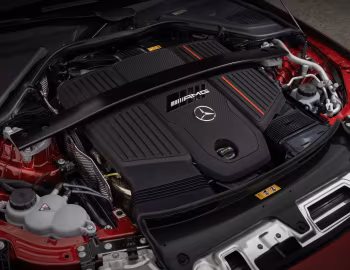 Bajo el capó 2025–pr. Mercedes-AMG E 53 HYBRID 4MATIC+ [North America] (W214) '2025–pr.
