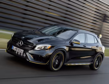2018–20 Mercedes-AMG GLA 45 4MATIC "Yellow Night Edition" [North America] (X156) '2017–20