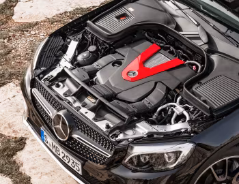 Sob o capô Mercedes-AMG GLC 43 4MATIC [Worldwide] (X253) '06.2016–19