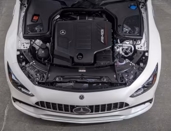 Bajo el capó 2019–21 Mercedes-AMG GT 53 4MATIC+ 4-Door Coupé [North America] (X290) '2018–21
