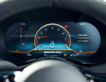 Комбінація приладів Mercedes-AMG GT Black Series [Australia] (C190) '2021–23