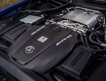 Под капотом 2018 Mercedes-AMG GT C [North America] (C190) '2017–18