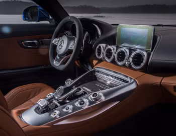 Интерьер 2018 Mercedes-AMG GT C [North America] (C190) '2017–18
