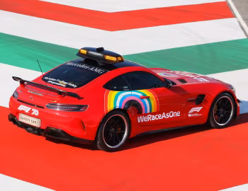 Mercedes-AMG GT R F1 Safety Car with a special "Tuscan Grand Prix" livery (C190) '09.2020