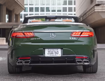 2018–21 Mercedes-AMG S 63 4MATIC+ Cabriolet [North America] (A217) '2018–21