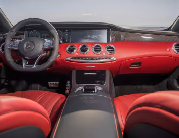 Panel frontal 2017–18 Mercedes-AMG S 63 Cabriolet [North America] (A217) '2016–17