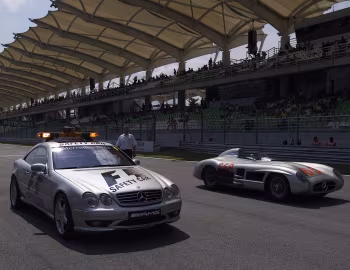 Mercedes-Benz CL 55 AMG F1 Safety Car, Mercedes-Benz SLR