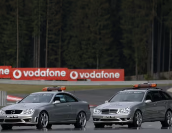 Mercedes-Benz CLK 55 AMG F1 Safety Car, Mercedes-Benz C 32 AMG Estate F1 Medical Car