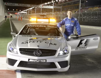 Mercedes-Benz SL 63 AMG F1 Safety Car, Bernd Mayländer
