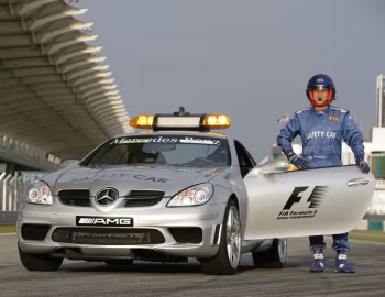 Mercedes-Benz SLK 55 AMG F1 Safety Car, Bernd Mayländer