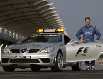 Mercedes-Benz SLK 55 AMG F1 Safety Car, Bernd Mayländer