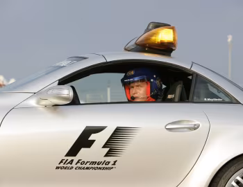 Mercedes-Benz SLK 55 AMG F1 Safety Car, Bernd Mayländer
