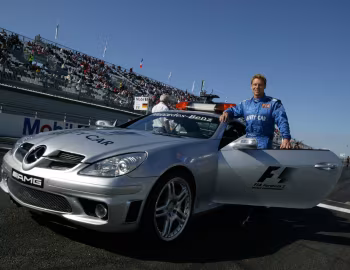 Mercedes-Benz SLK 55 AMG F1 Safety Car, Bernd Mayländer