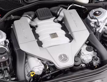 Sob o capô Mercedes-Benz S 63 AMG [Worldwide] (W221) '2009–10
