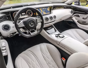 Interior 2015–18 Mercedes-Benz S 63 AMG Coupé [North America] (C217) '2014–17