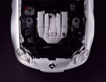 Sob o capô Mercedes-Benz SL 55 AMG [Worldwide] (R230) '02.2002–02.2006