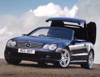 Mercedes-Benz SL 55 AMG [UK-spec] (R230) '2002–06