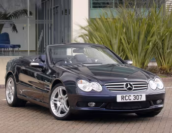 Mercedes-Benz SL 55 AMG [UK-spec] (R230) '2002–06