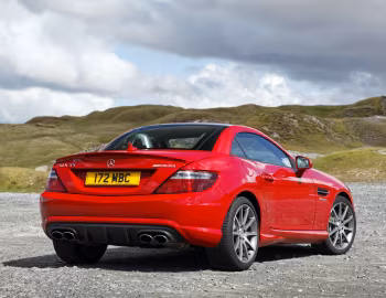 Mercedes-Benz SLK 55 AMG [UK-spec] (R172) '2012–15