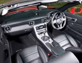Interior Mercedes-Benz SLK 55 AMG [UK-spec] (R172) '2012–15