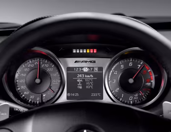 Комбінація приладів Mercedes-Benz SLS 63 AMG [Worldwide] (C197) '01.2010–14