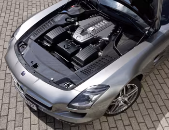 Bajo el capó Mercedes-Benz SLS 63 AMG [Worldwide] (C197) '01.2010–14