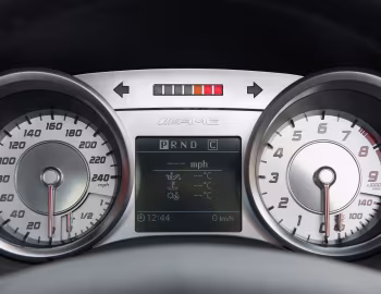Tableau de bord Mercedes-Benz SLS 63 AMG [UK-spec] (C197) '2010–14