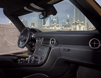Panel frontal Mercedes-Benz SLS 63 AMG "Desert Gold" (C197) '2010–14
