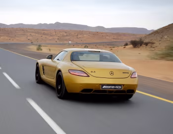 Mercedes-Benz SLS 63 AMG "Desert Gold" (C197) '2010–14