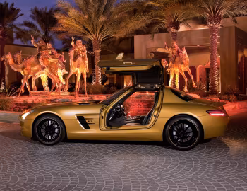 Mercedes-Benz SLS 63 AMG "Desert Gold" (C197) '2010–14