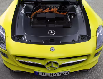 Bajo el capó Mercedes-Benz SLS 63 AMG E-Cell Prototype (C197) '2010