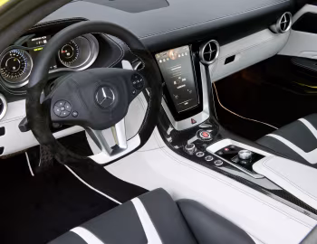 Panel frontal Mercedes-Benz SLS 63 AMG E-Cell Prototype (C197) '2010