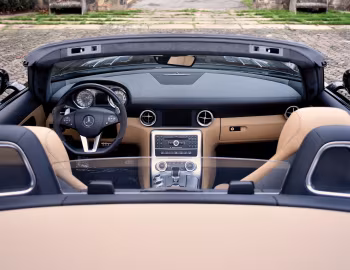 Panel frontal 2012–13 Mercedes-Benz SLS 63 AMG Roadster [North America] (R197) '2011–13