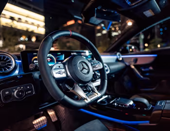 Panel frontal Mercedes-AMG CLA 45 4MATIC+ "Dark Night Edition" [Taiwan] (C118) '2021–22