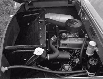 Пад капотам Amphicar 770 Convertible [Worldwide] '1961–68