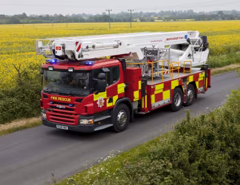 Scania P310 6×2 CP19E Bronto Skylift Typ F32 RL '2006–10