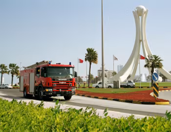 Scania P94DB 260 4×2 Angloco Fire Engine