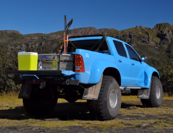 Arctic Trucks Toyota Hilux AT44 KNGS South Pole Expedition '2010