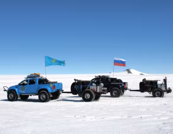 Arctic Trucks Toyota Hilux AT44 KNGS South Pole Expedition, Arctic Trucks Toyota Hilux AT44 TAC