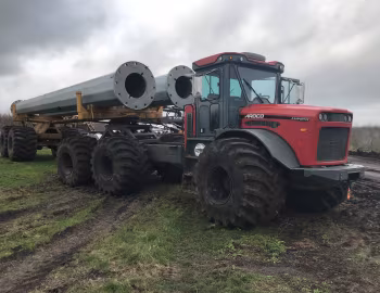ARDCO AMT 600 Chassis with a Pipe Trailer '2017–pr.