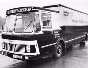 Volvo B58 flyttebuss Arna [Norway] '1973