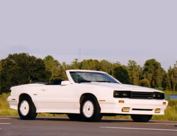 1986 ASC McLaren Mercury Capri Convertible