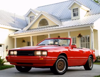 1986 ASC McLaren Mercury Capri Convertible