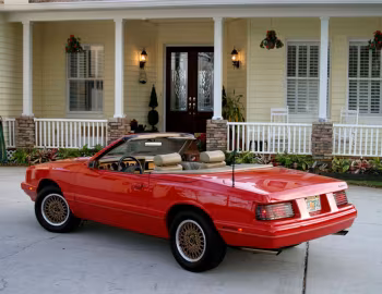 1986 ASC McLaren Mercury Capri Convertible