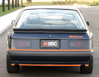 1984–86 ASC McLaren Mercury Capri Coupe