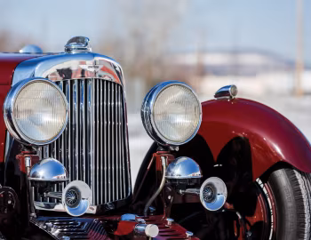 Aston Martin 1 ½ Litre MkII Sports 2/4-seater by Enrico Bertelli (#455) '1934
