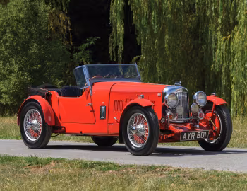 Aston Martin 1 ½ Litre MkII Sports 2/4-seater by Enrico Bertelli (#406) '1934