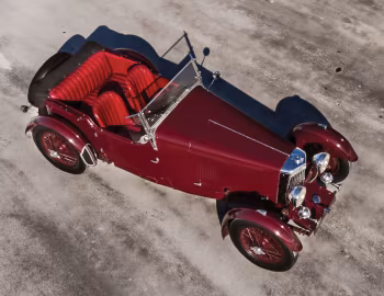 Aston Martin 1 ½ Litre MkII Sports 2/4-seater by Enrico Bertelli (#455) '1934