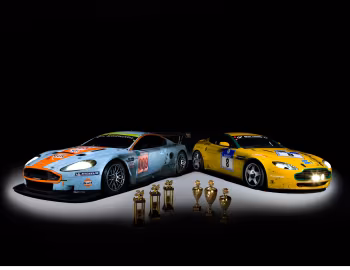 Aston Martin V8 Vantage N24, Aston Martin DBR9 Gulf Oil Livery
